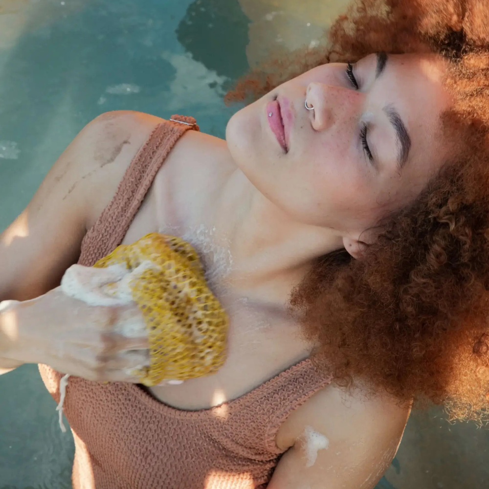 African Exfoliating Net Sponge