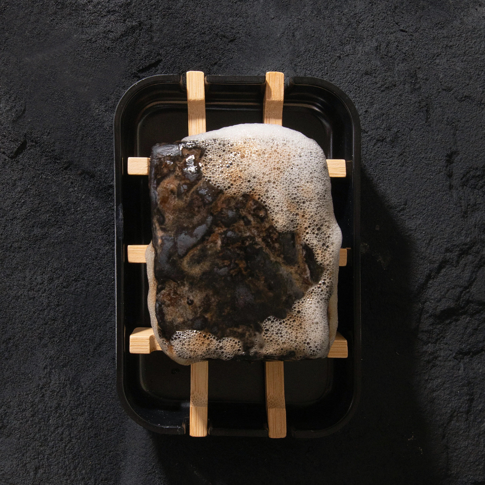 Eco-friendly Bamboo Self-Draining Soap Dish
