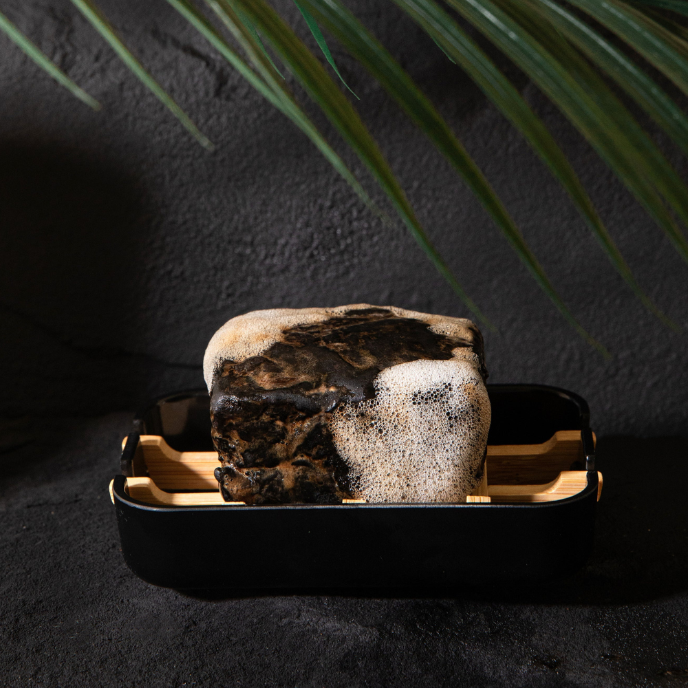 Eco-friendly Bamboo Self-Draining Soap Dish